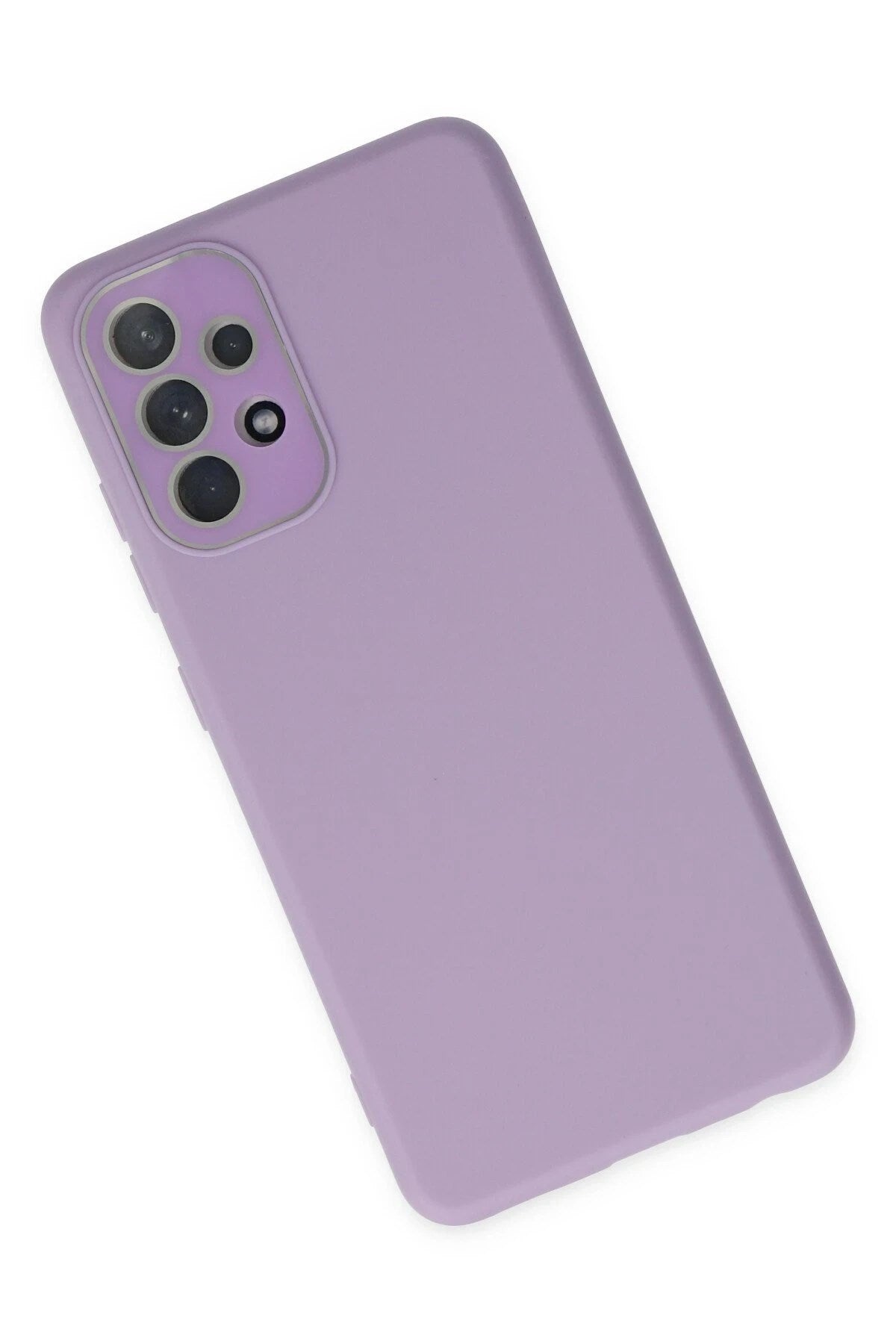 Mey İthalat® Samsung Galaxy A53 5G Kılıf Lansman Glass Kapak - Lila