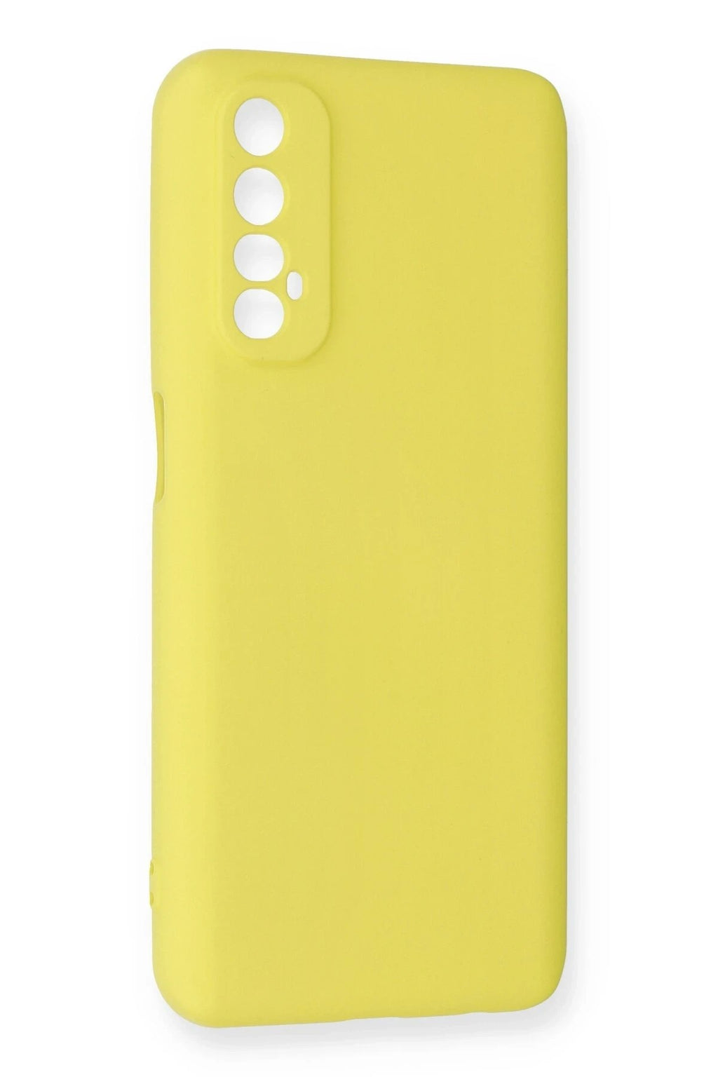 Mey İthalat® Realme 7 Kılıf Nano içi Kadife Silikon - Sarı