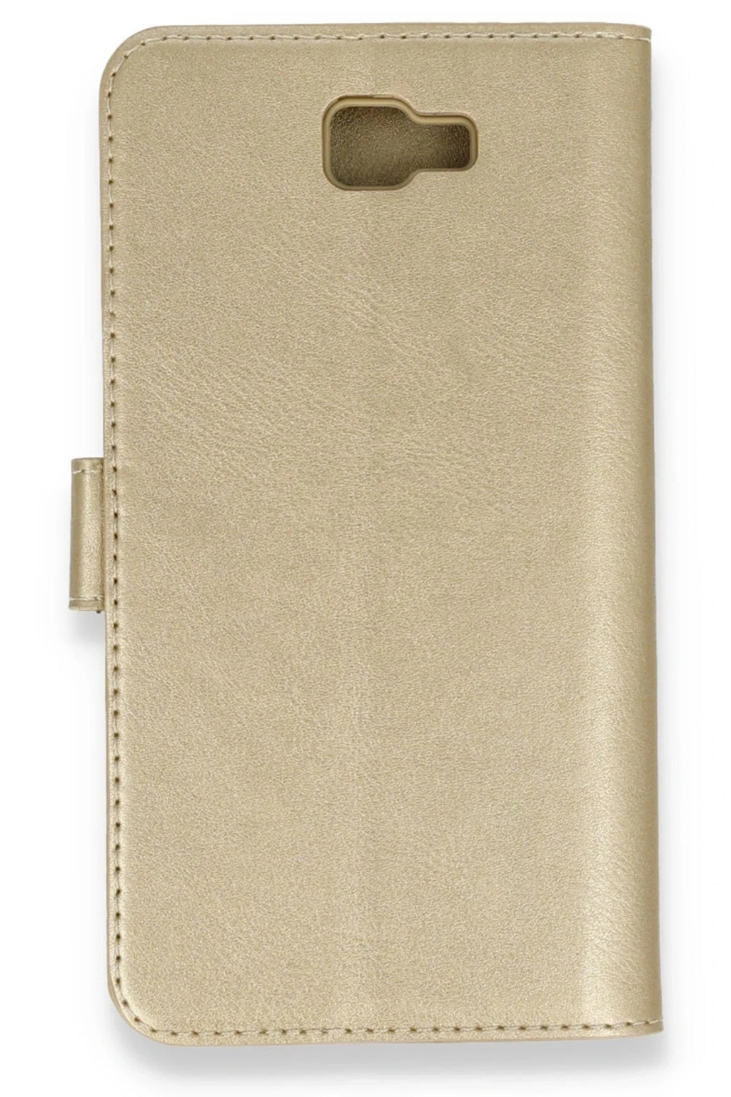 Mey İthalat® Samsung Galaxy J7 Prime Kılıf Trend S Plus Kapaklı Kılıf - Gold