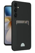 Mey İthalat® Samsung Galaxy M15 Kelvin Kartvizitli Silikon - Siyah