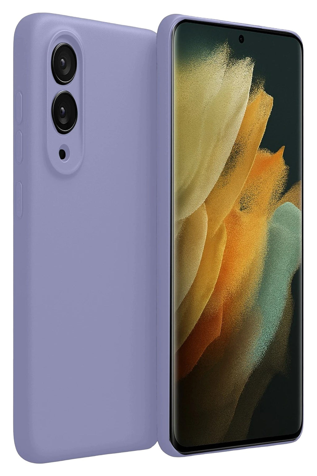 Mey İthalat® Samsung Galaxy S25 Edge First Silikon - Lila