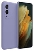 Mey İthalat® Samsung Galaxy S25 Edge First Silikon - Lila