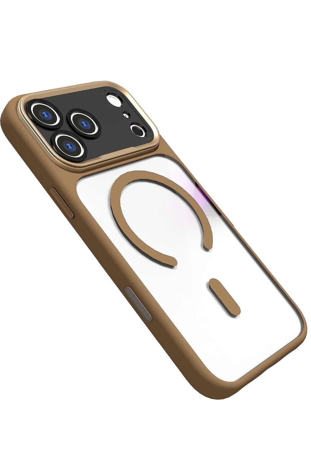 Mey İthalat® iPhone 17 Pro Max Hazar Magsafe Kapak - Gold