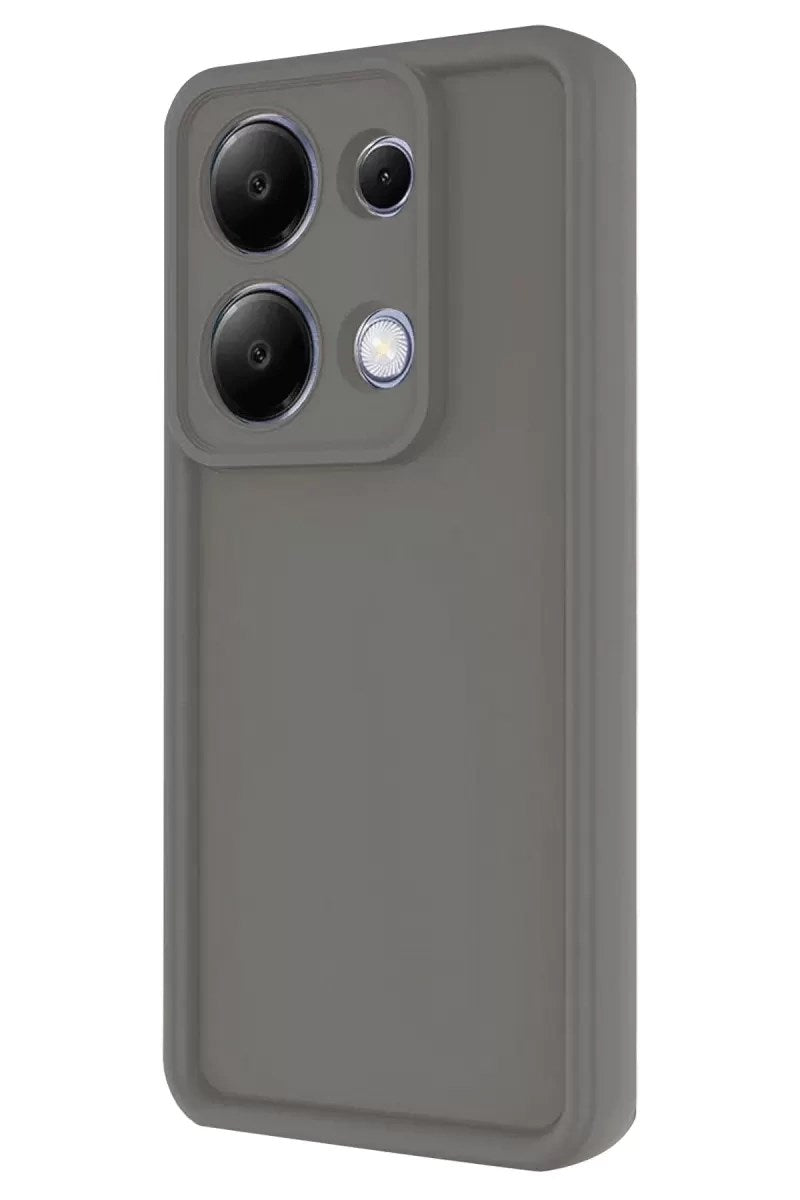 Mey İthalat® Redmi Note 13 Pro 4G Kılıf Viera Silikon - Gri