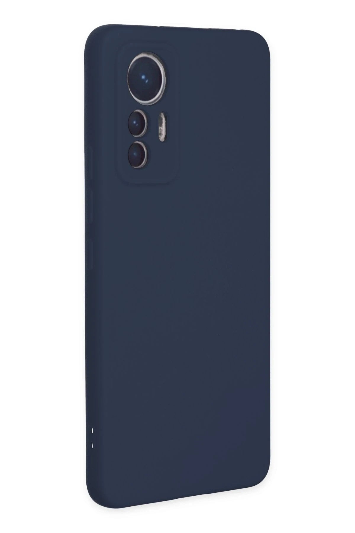 Mey İthalat® Mi 12 Lite Kılıf Nano içi Kadife Silikon - Lacivert