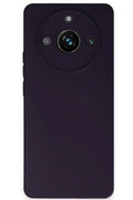 Mey İthalat® Realme 11 Pro Kılıf Nano içi Kadife Silikon - Mor