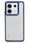 Mey İthalat® Redmi Note 13 Pro 4G Kılıf Power Silikon - Lacivert