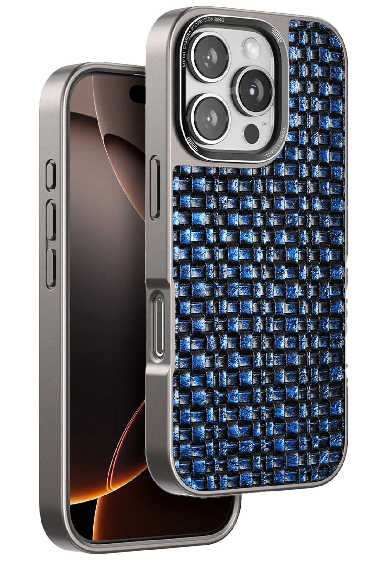 Mey İthalat® iPhone 16 Pro Brand Kapak - Lacivert