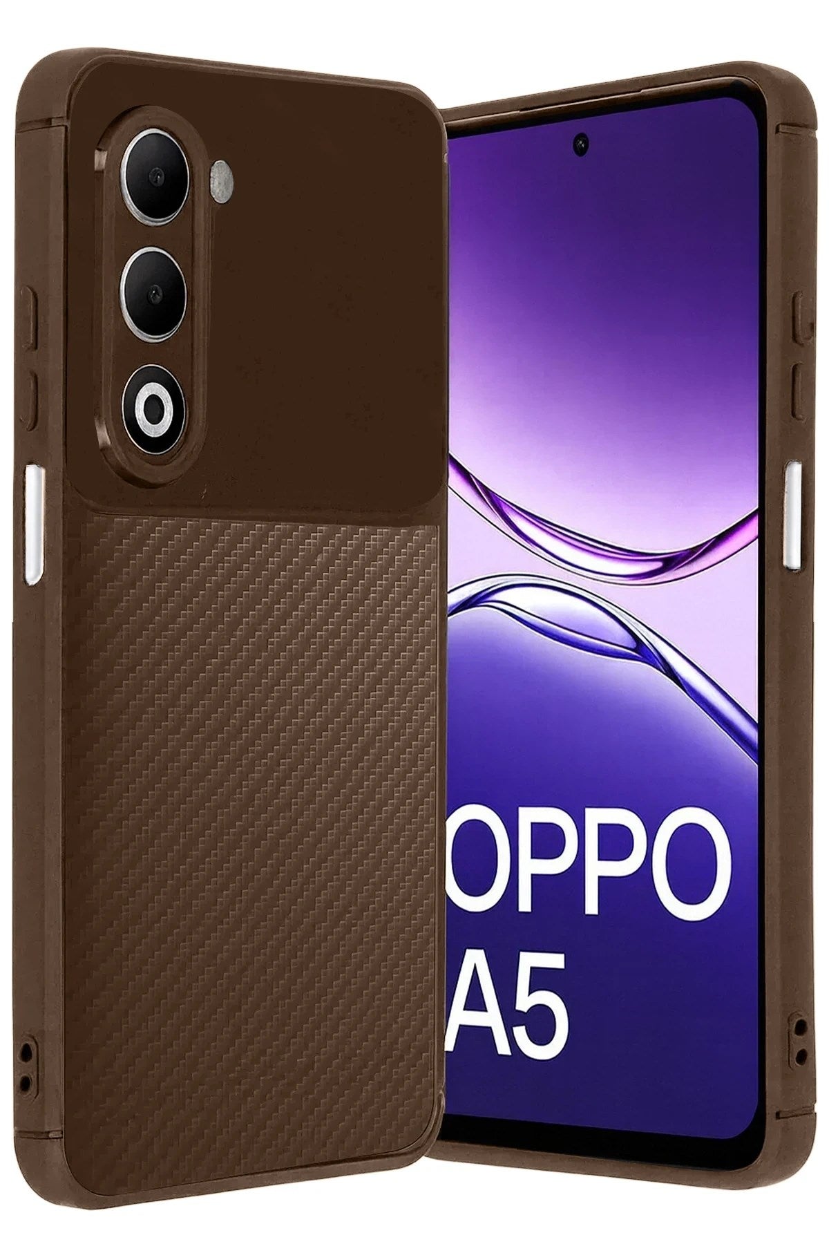 Mey İthalat® A5 4G Auto Focus Karbon Kapak - Kahverengi