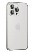 Mey İthalat® iPhone 15 Pro Metal Bumper Mat Kapak - Gri