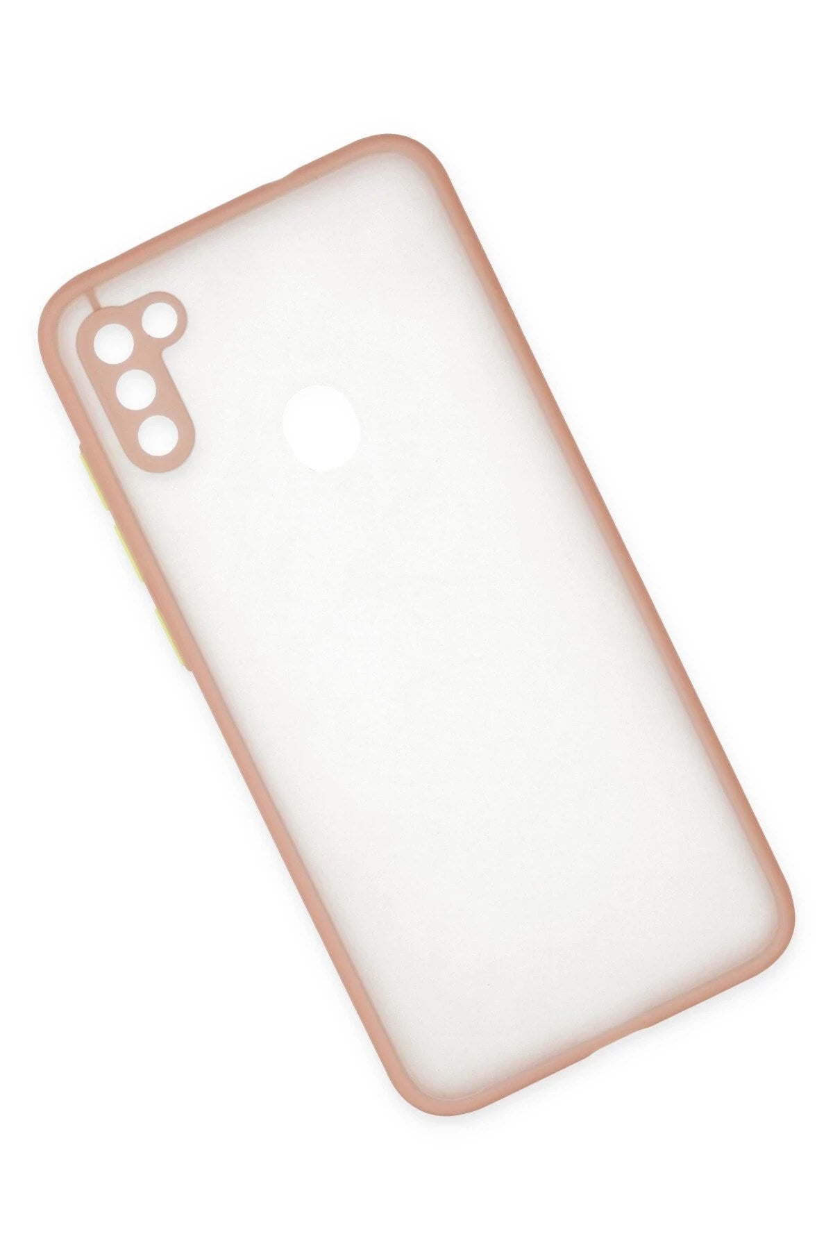Mey İthalat® Samsung Galaxy A11 Kılıf Montreal Silikon Kapak - Pembe