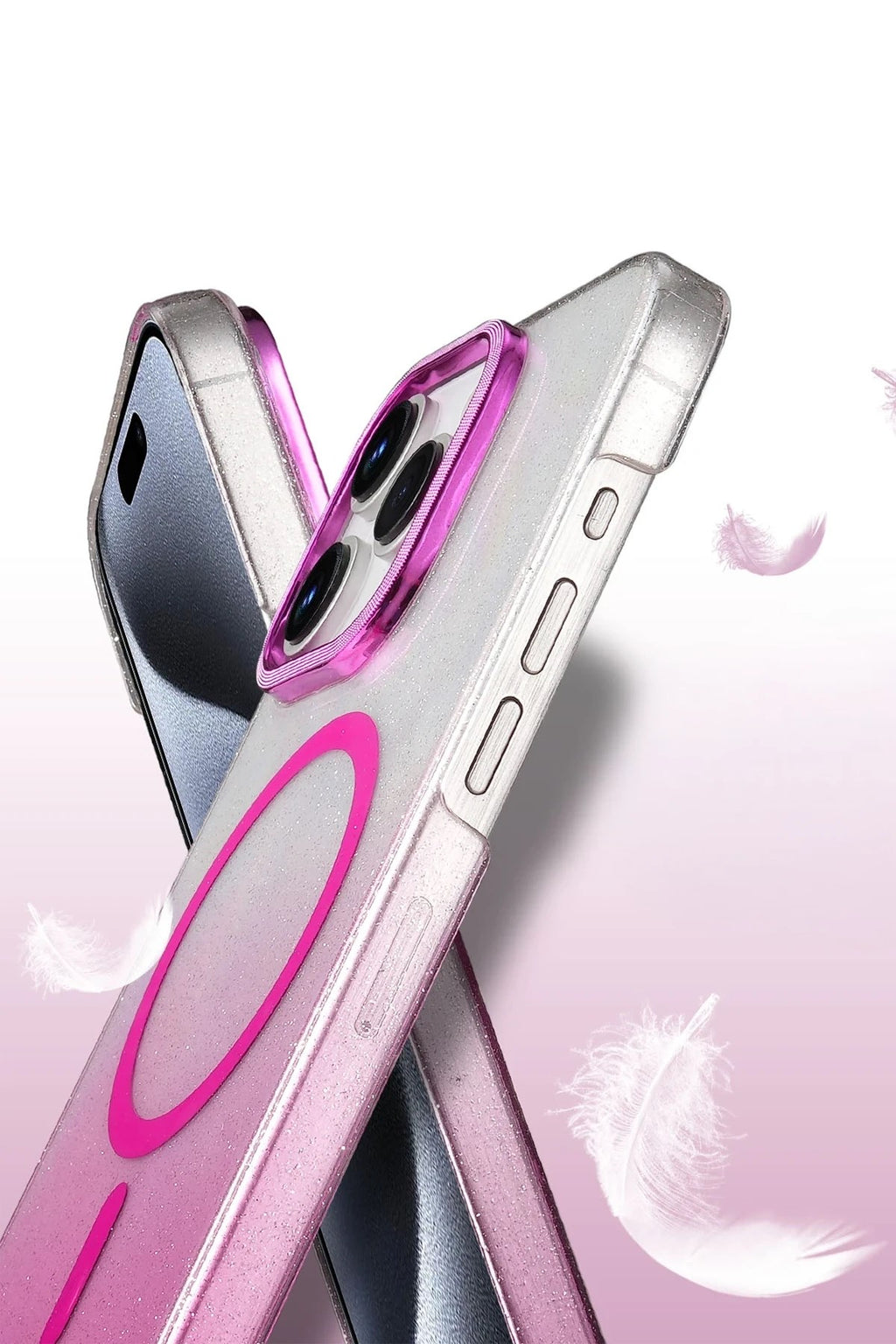 Mey İthalat® iPhone 14 Pro Max Glossy Magsafe Kapak - Mor