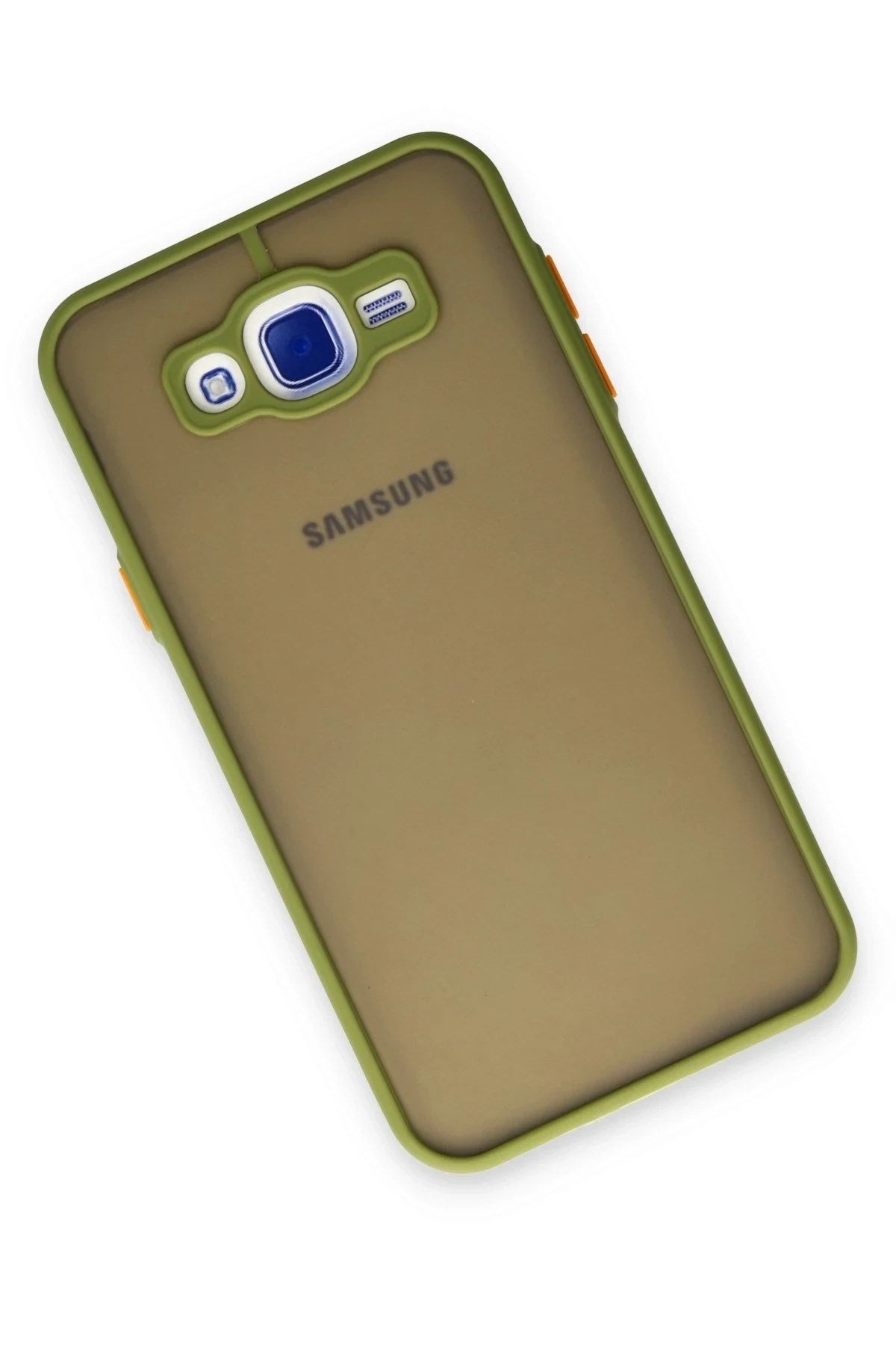 Mey İthalat® Samsung Galaxy J7 Kılıf Montreal Silikon Kapak - Açık Yeşil