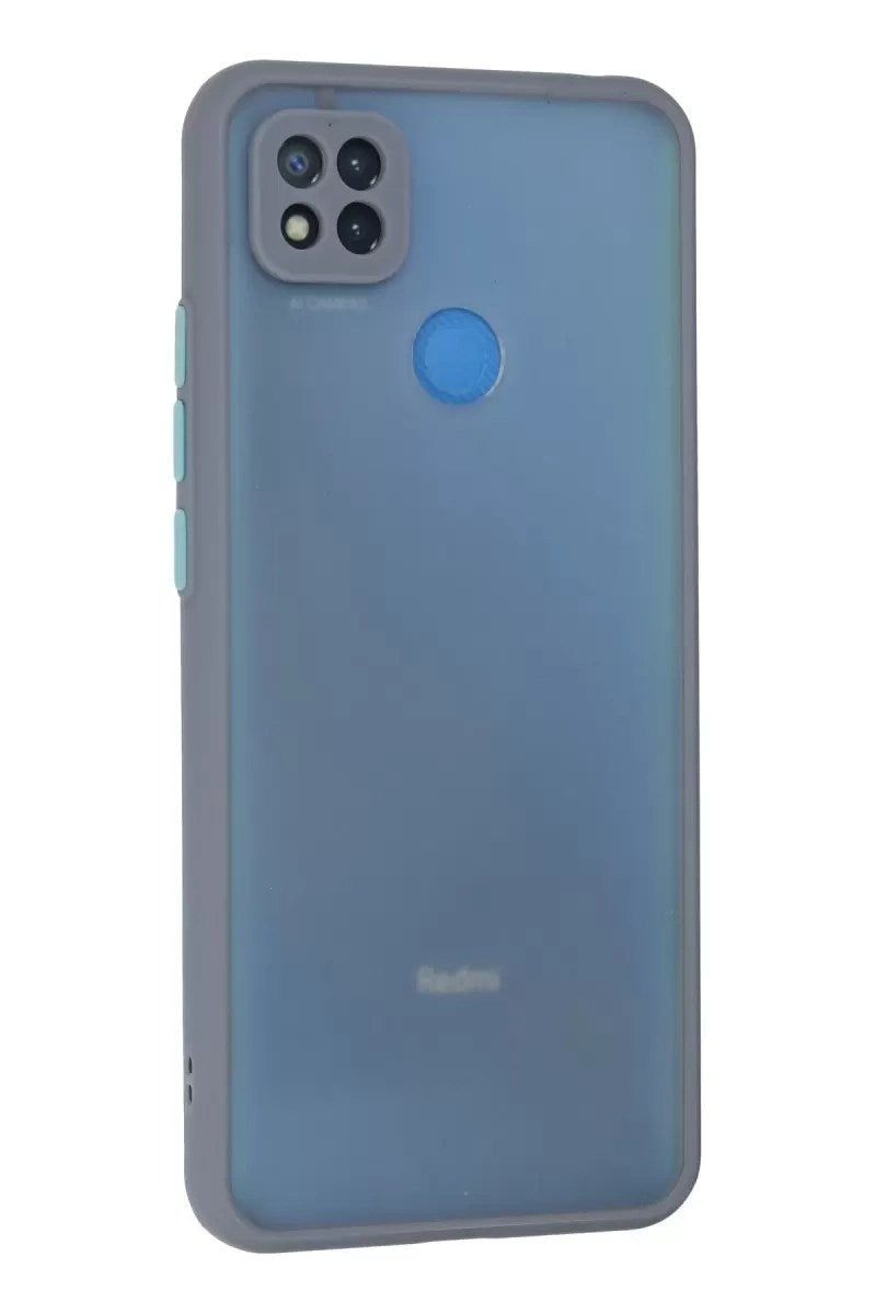 Mey İthalat® Redmi 9C Kılıf Montreal Silikon Kapak - Gri
