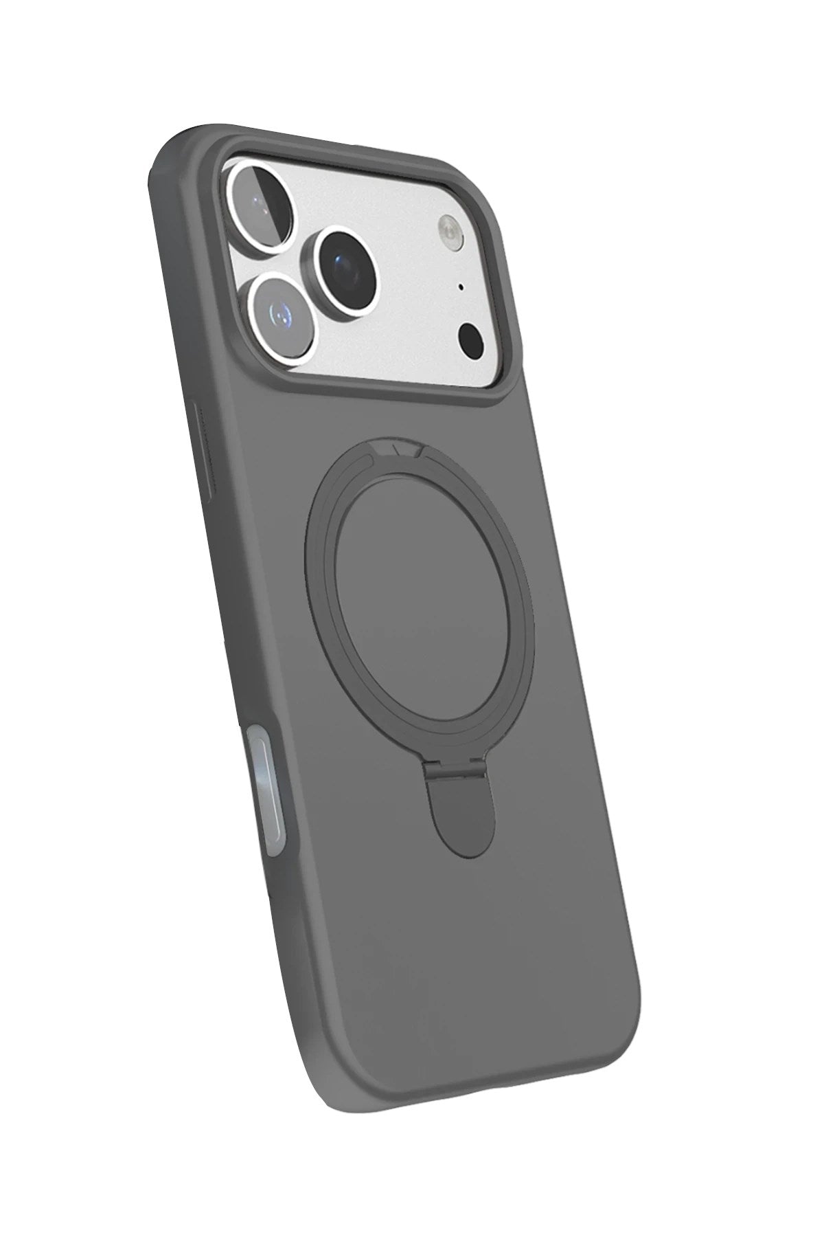 Mey İthalat® iPhone 17 Pro Regal Magsafe Standlı Kapak - Titan Gri
