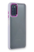 Mey İthalat® Samsung Galaxy A03S Kılıf Dora Kapak - Lila