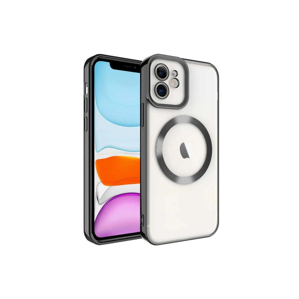Mey İthalat® iPhone 11 Kılıf Kross Magneticsafe Kapak - Siyah