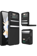 Mey İthalat® Samsung Galaxy Z Flip 3 Kılıf Belt Flip Kapak - Siyah