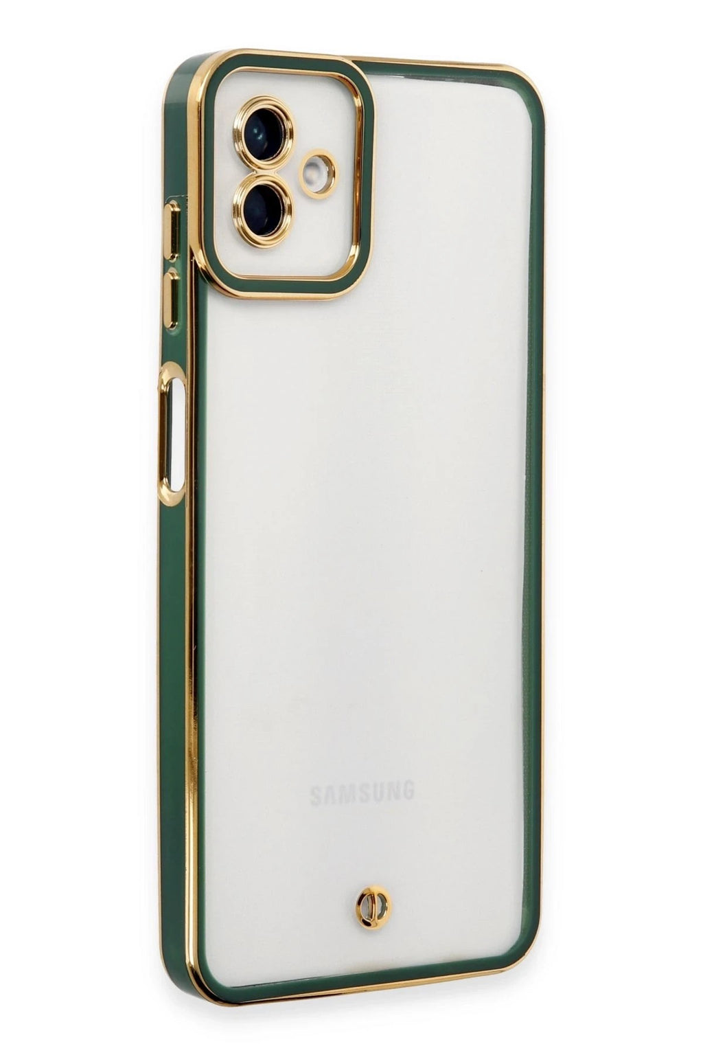 Mey İthalat® Samsung Galaxy A04 Kılıf Liva Lens Silikon - Yeşil