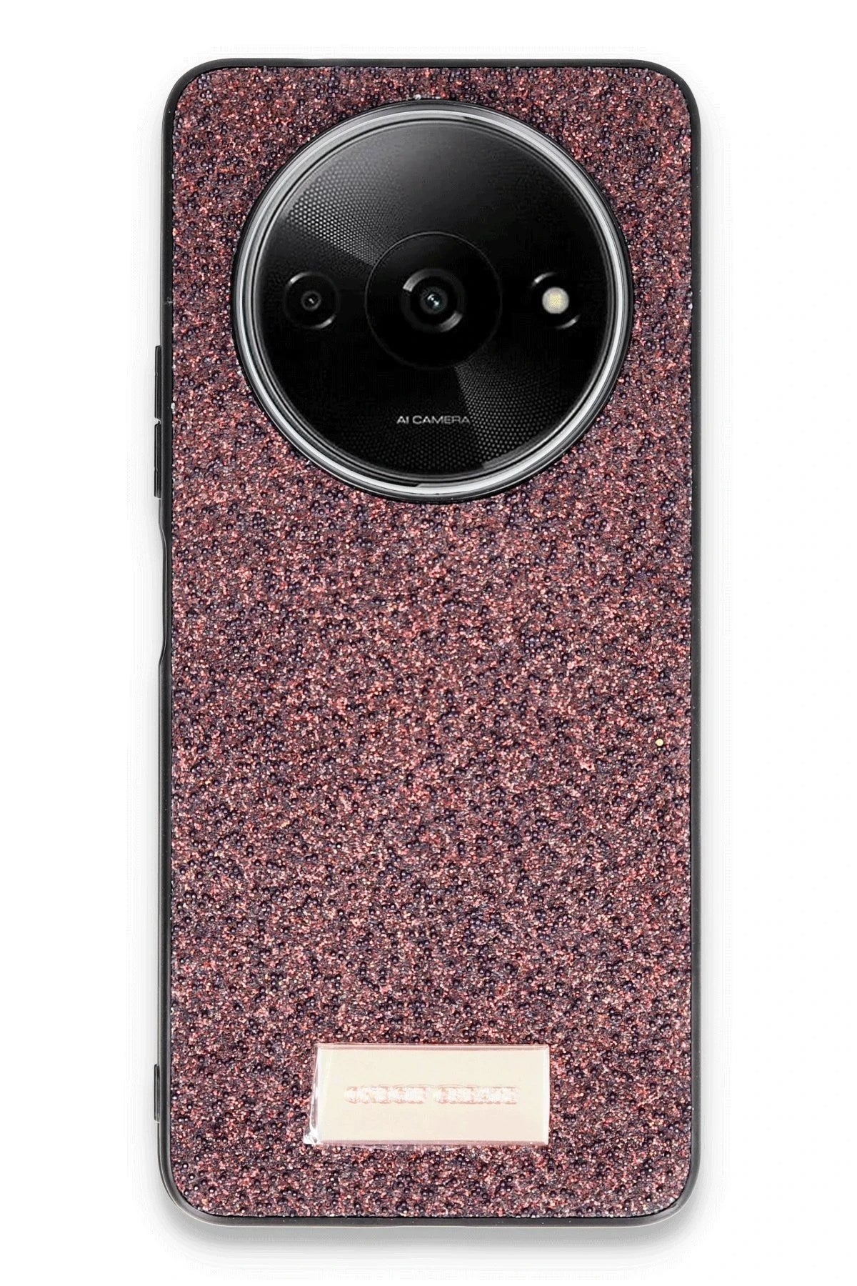 Mey İthalat® Redmi A3 4G Bright Simli Kapak - Derin Mor