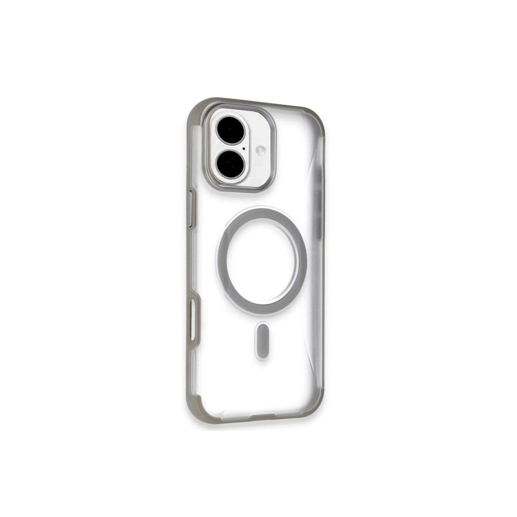 Mey İthalat® iPhone 16 Hilton Magsafe Kapak - Titan Gri