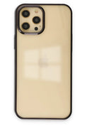 Mey İthalat® iPhone 12 Pro Max Kılıf Element Silikon - Siyah