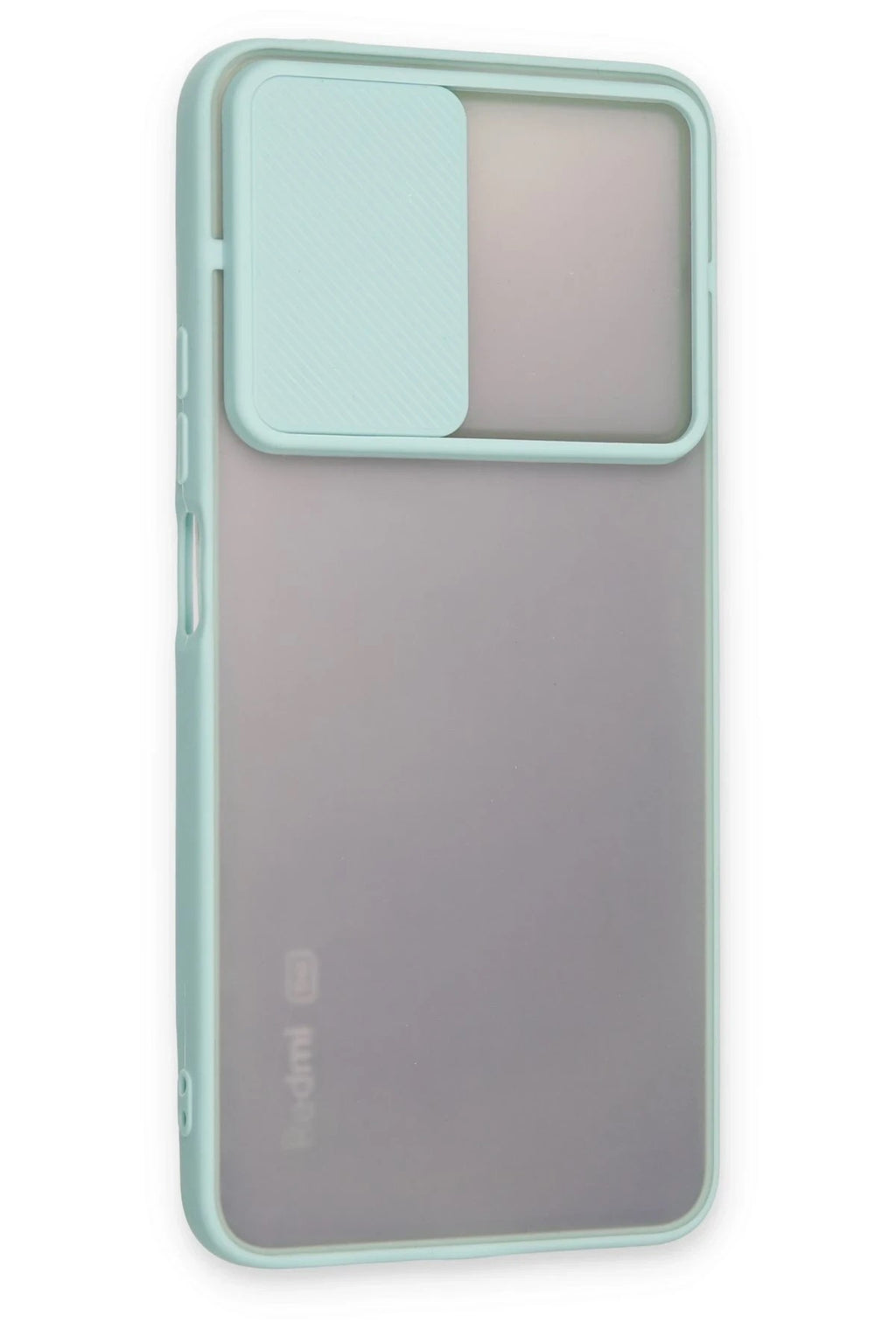 Mey İthalat® Redmi Note 11 Pro Plus 5G Kılıf Palm Buzlu Kamera Sürgülü Silikon - Turkuaz