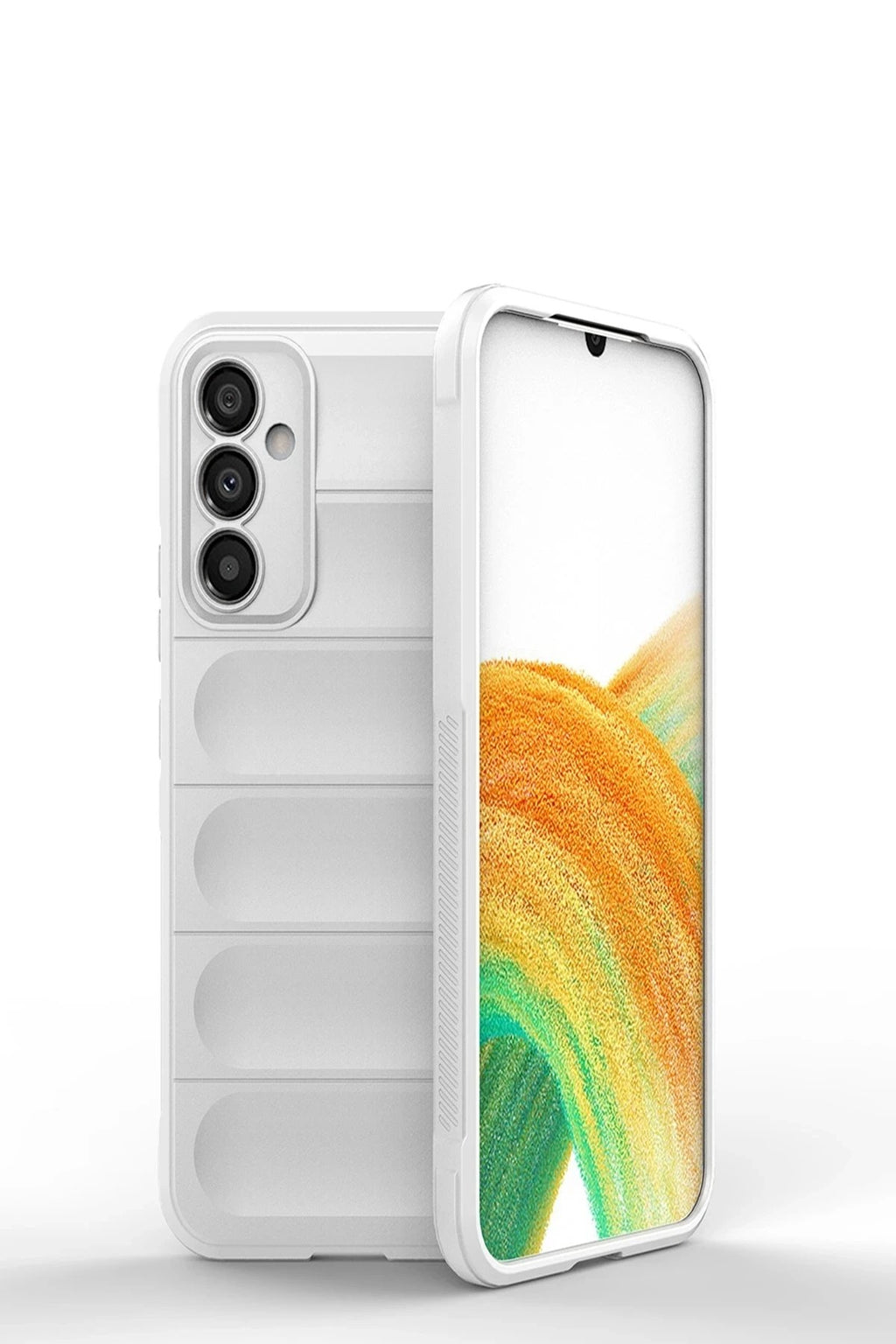 Mey İthalat® Samsung Galaxy M34 5G Kılıf Optimum Silikon - Krem