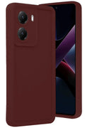 Mey İthalat® Poco X7 Pro Viera Silikon - Bordo