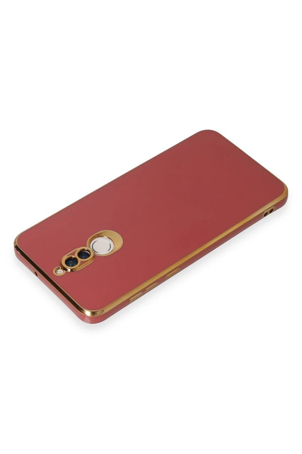 Mey İthalat® Huawei Mate 10 Lite Kılıf Volet Silikon - Kırmızı
