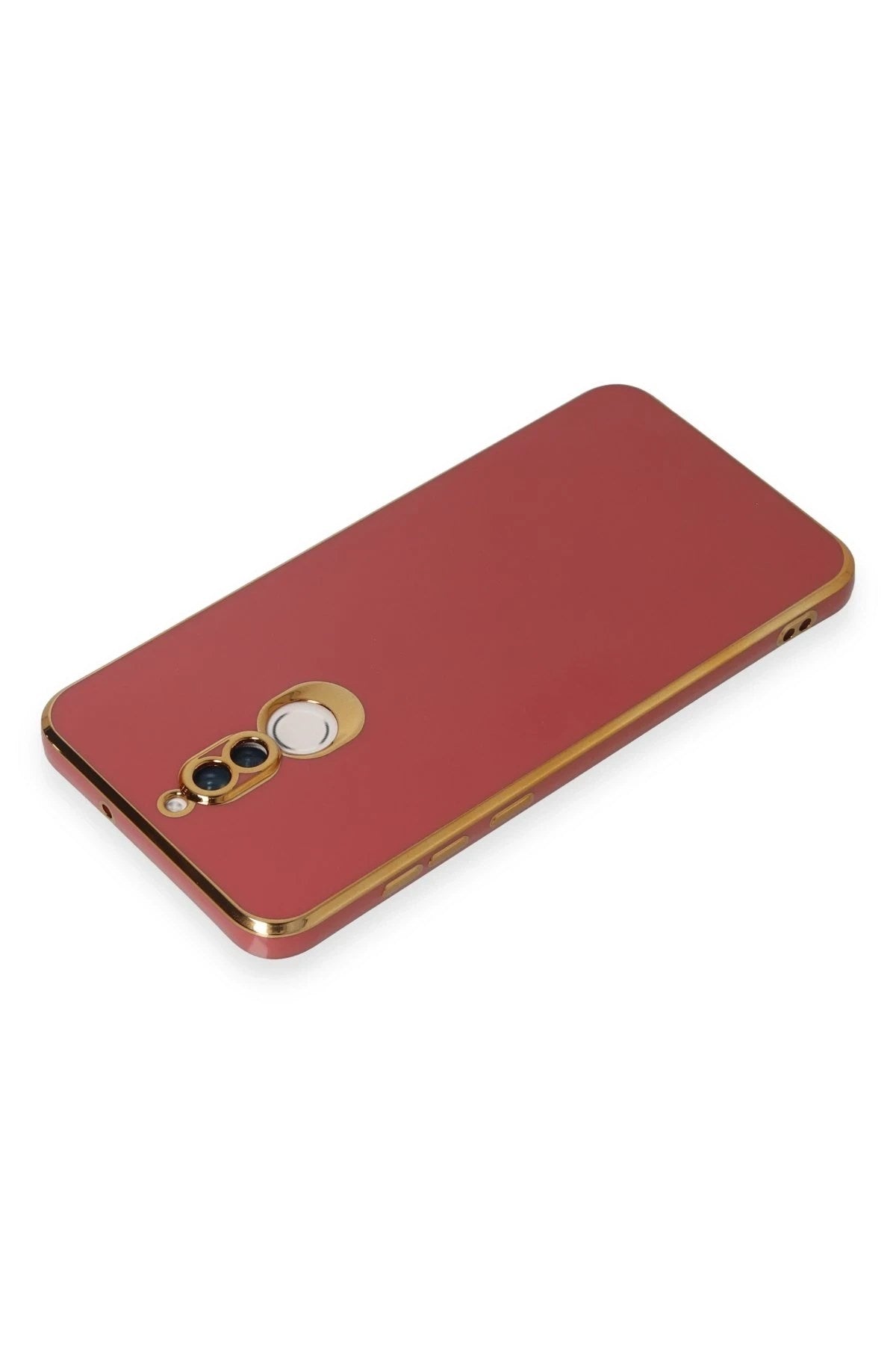 Mey İthalat® Huawei Mate 10 Lite Kılıf Volet Silikon - Kırmızı