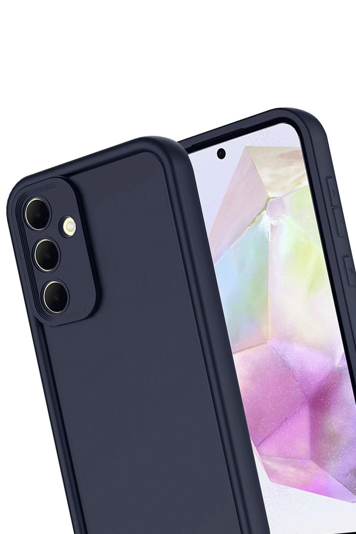Mey İthalat® Samsung Galaxy A17 5G Viera Silikon - Lacivert