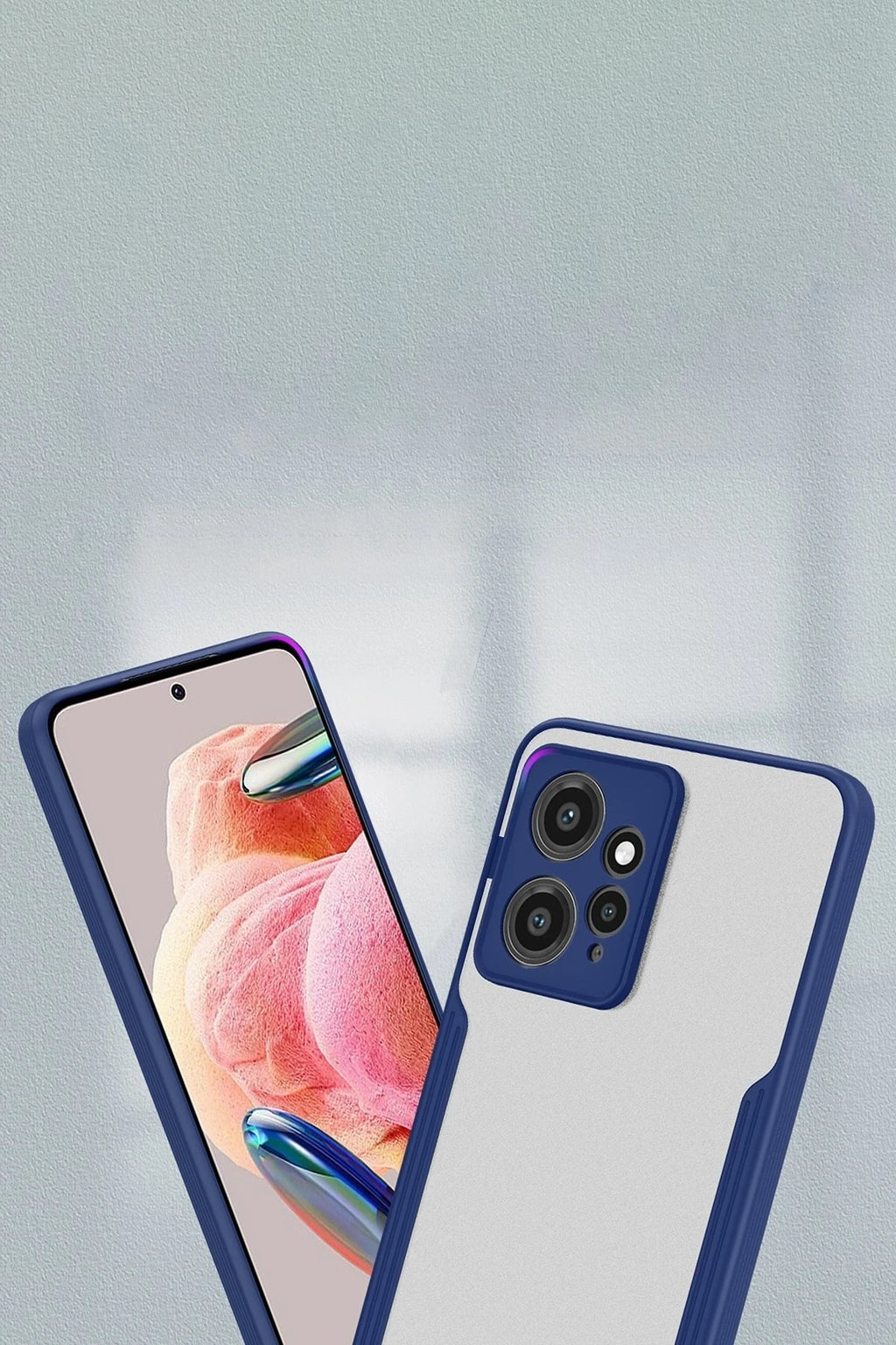 Mey İthalat® Redmi Note 12 4G Kılıf Platin Silikon - Pembe