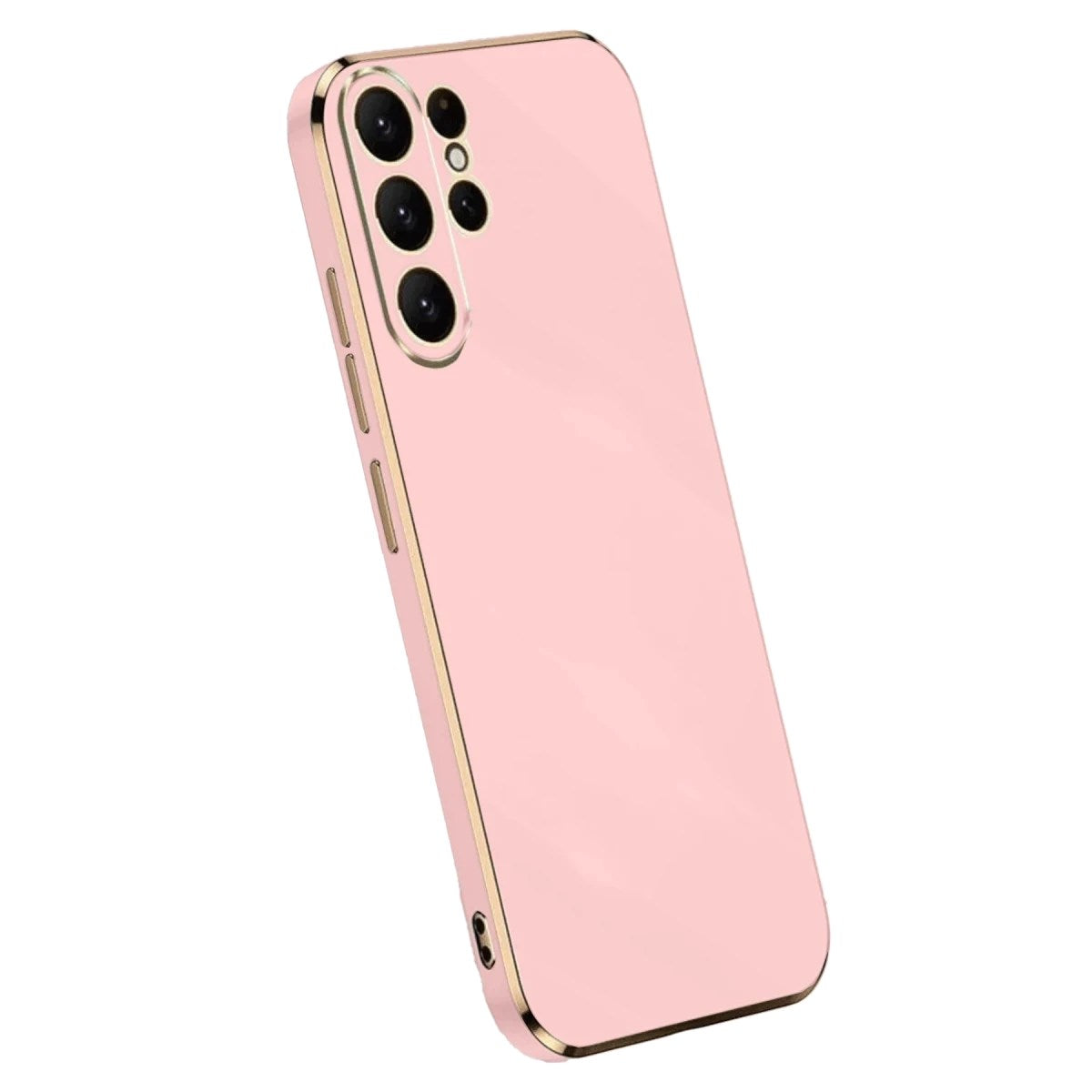 Mey İthalat® Samsung Galaxy S25 Ultra Kılıf Volet Silikon - Pembe