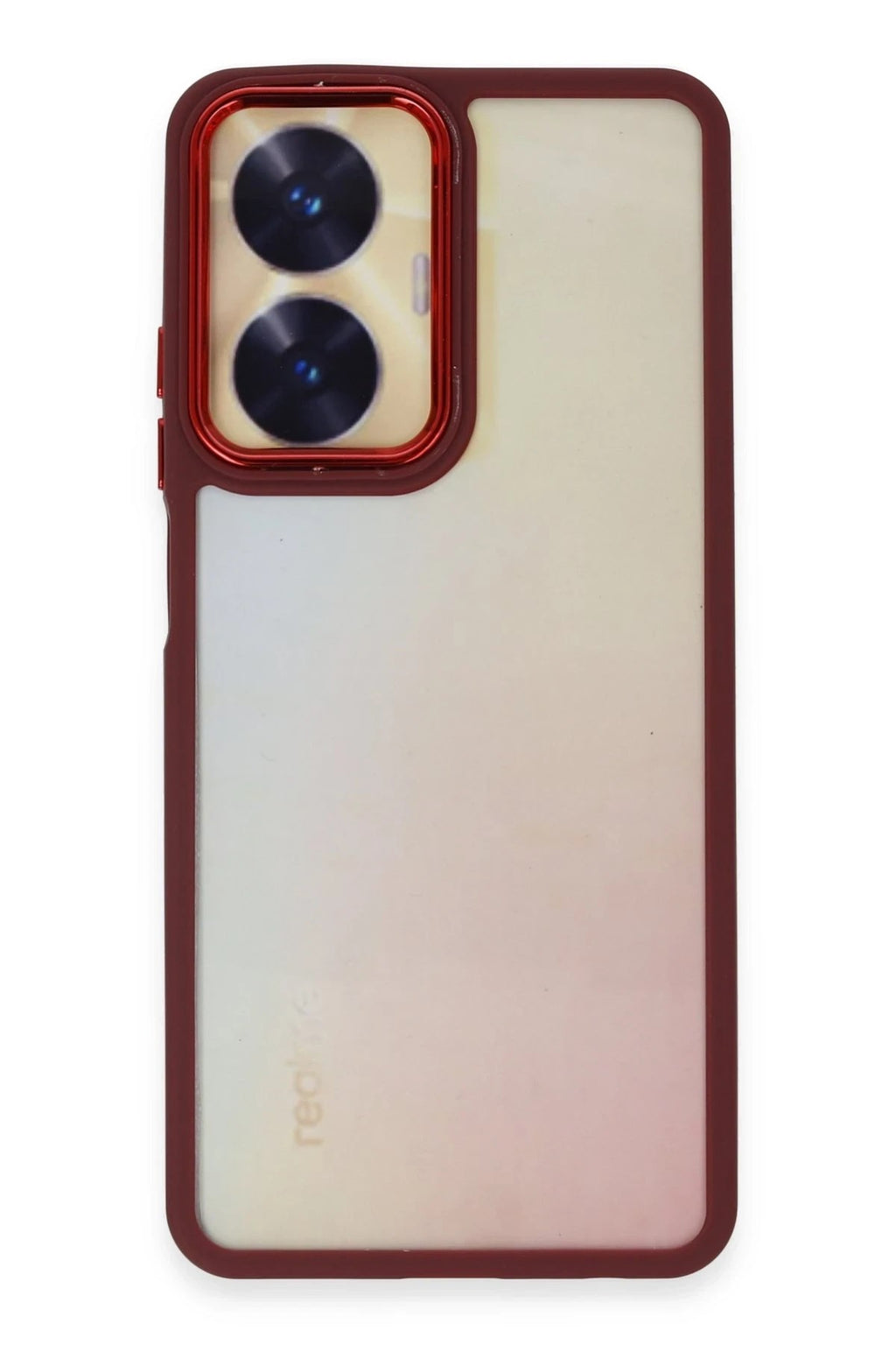 Mey İthalat® Realme C55 Kılıf Dora Kapak - Kırmızı