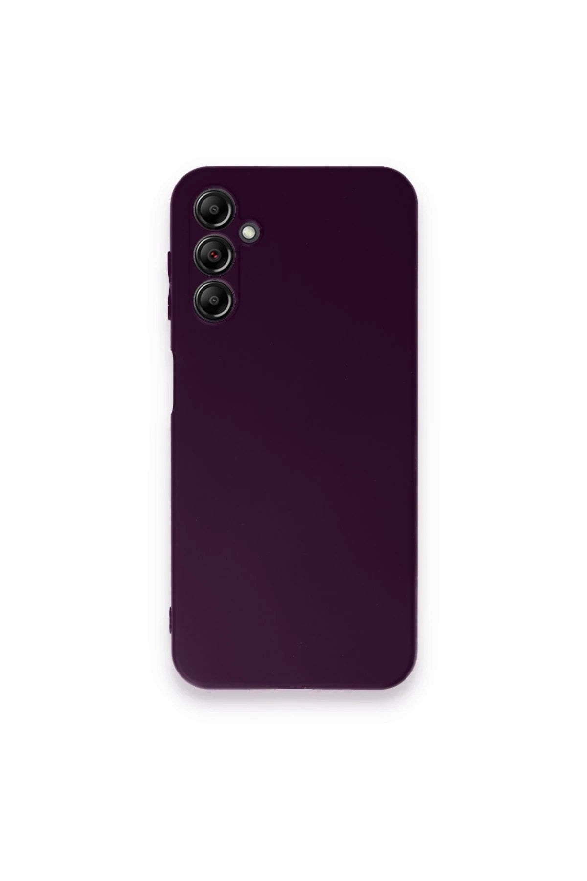 Mey İthalat® Samsung Galaxy A24 4G Kılıf First Silikon - Mor