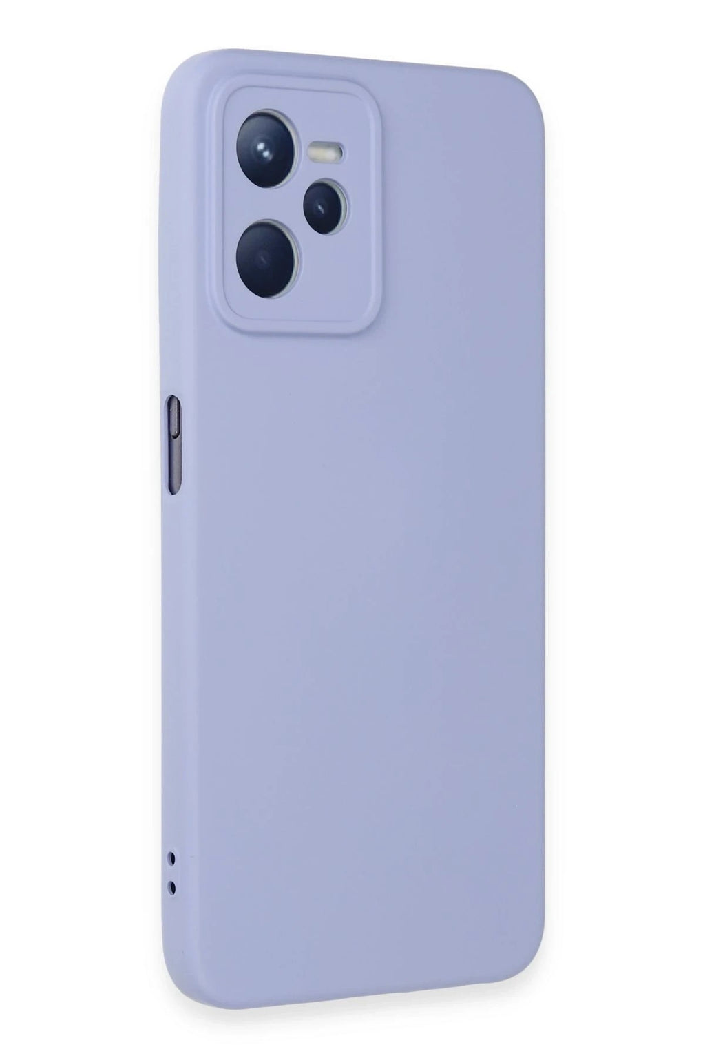 Mey İthalat® Realme C35 Kılıf Nano içi Kadife Silikon - Lila