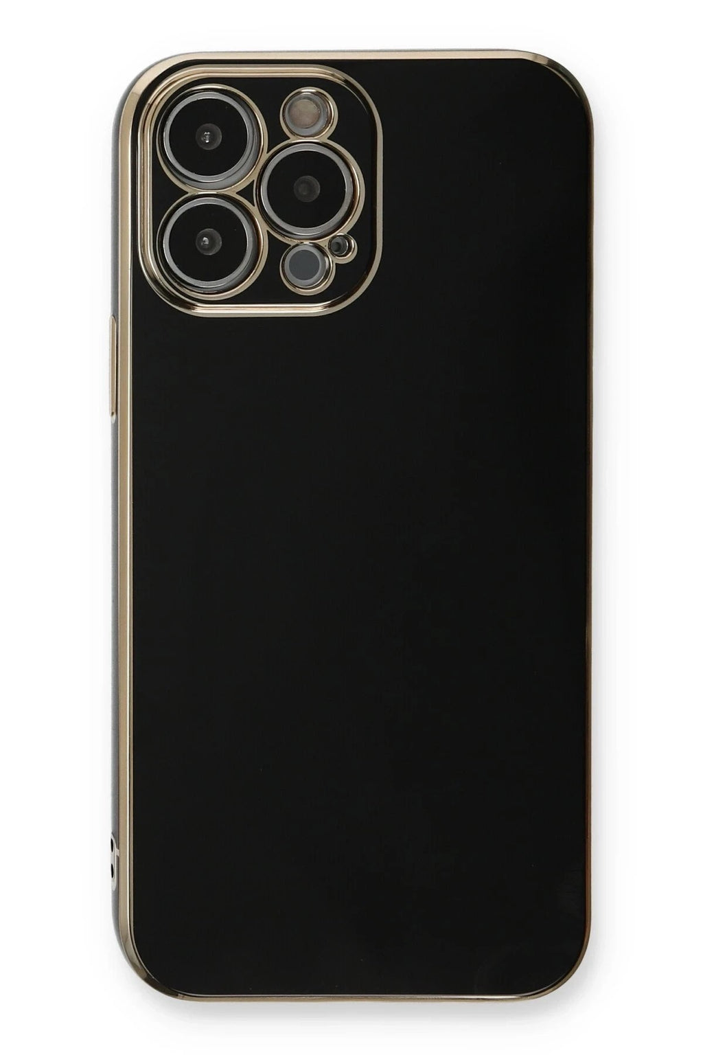 Mey İthalat® iPhone 13 Pro Max Kılıf Volet Silikon - Siyah