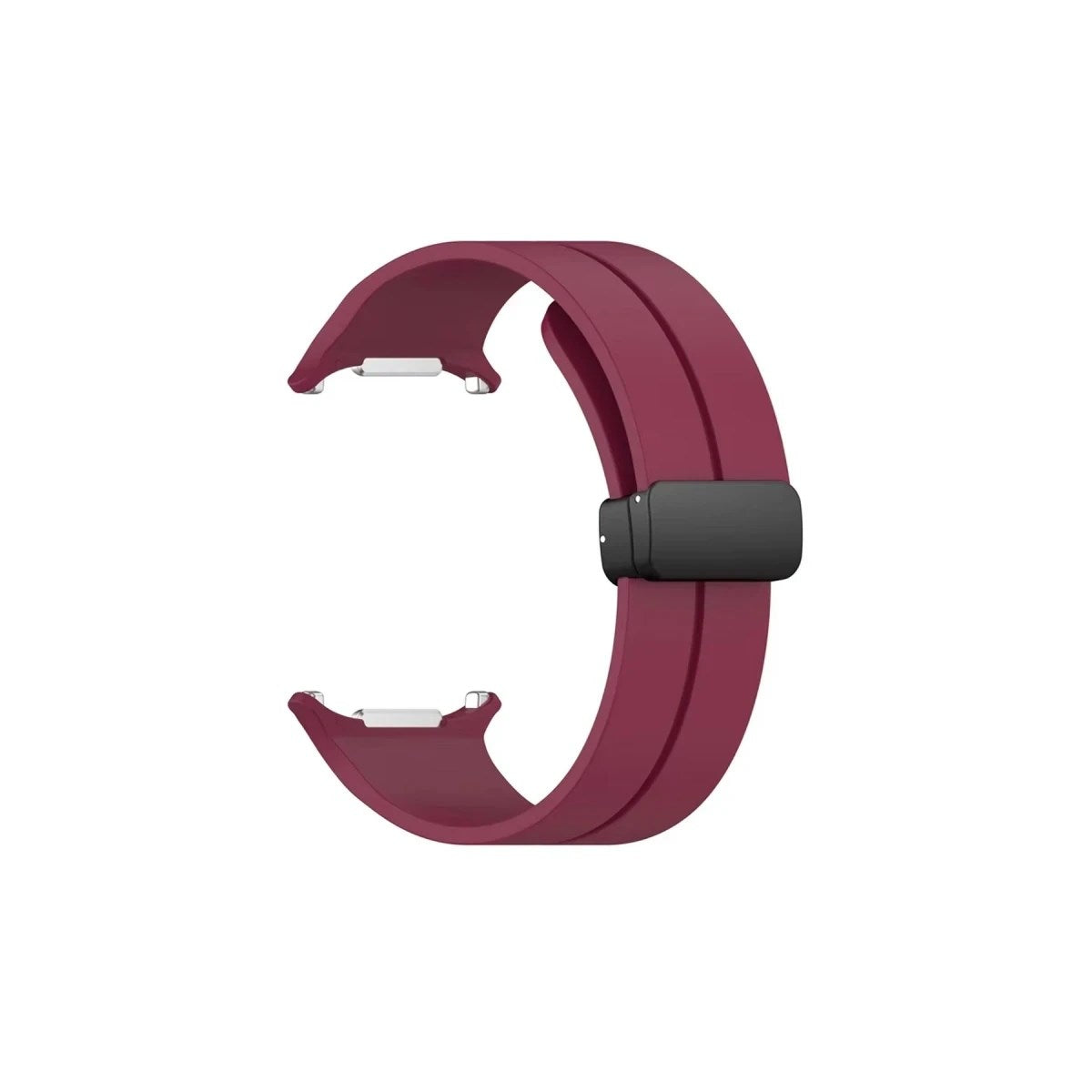 Mey İthalat® Watch 7 Ultra KR418 Tender Silikon Kordon - Bordo