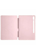 Mey İthalat® Samsung Galaxy X510 Tab S9 FE 11 Kılıf Kalemlikli Mars Tablet Kılıfı - Rose Gold