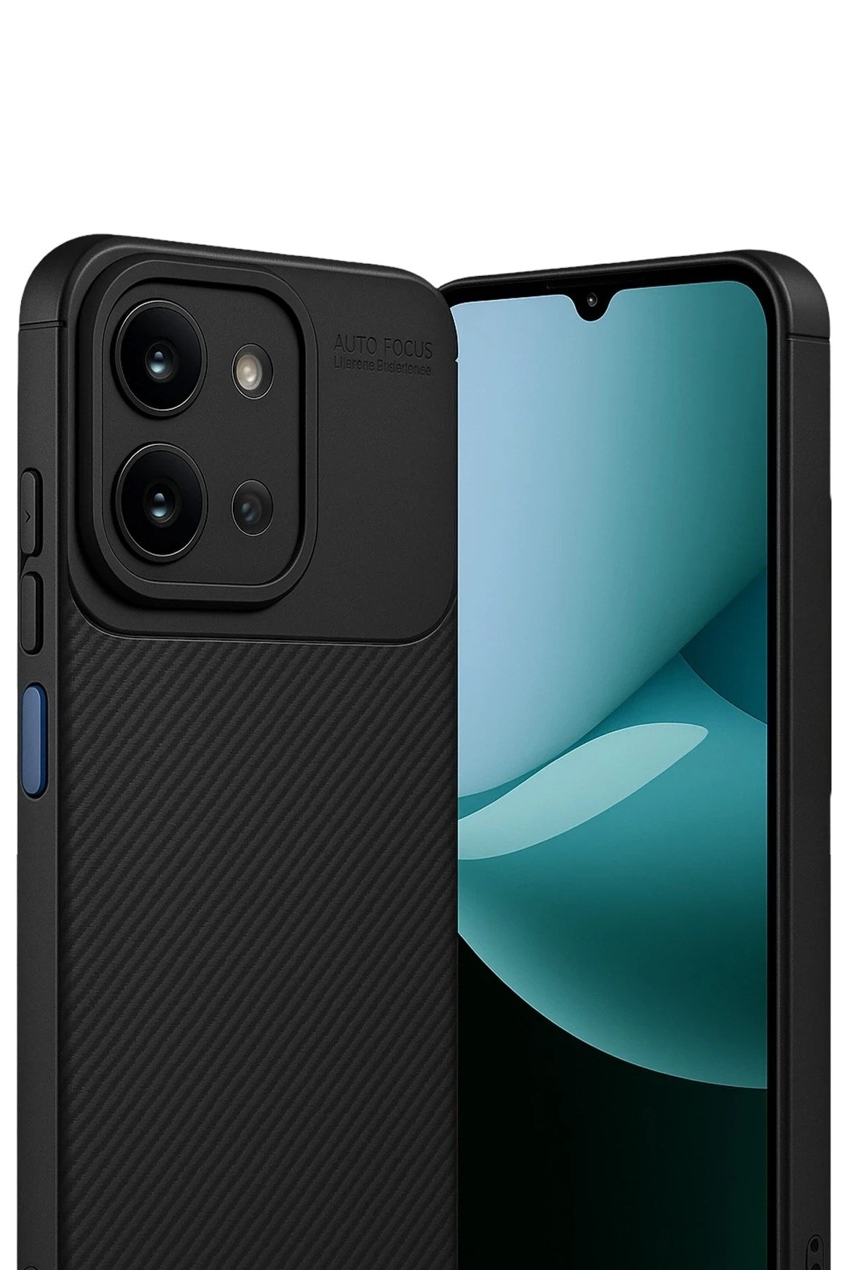 Mey İthalat® Redmi 15C 4G Auto Focus Karbon Kapak - Siyah
