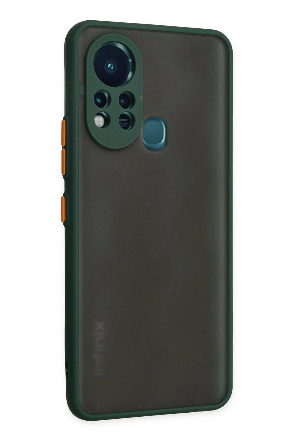 Mey İthalat® İnfinix Hot 11s Kılıf Montreal Silikon Kapak - Yeşil