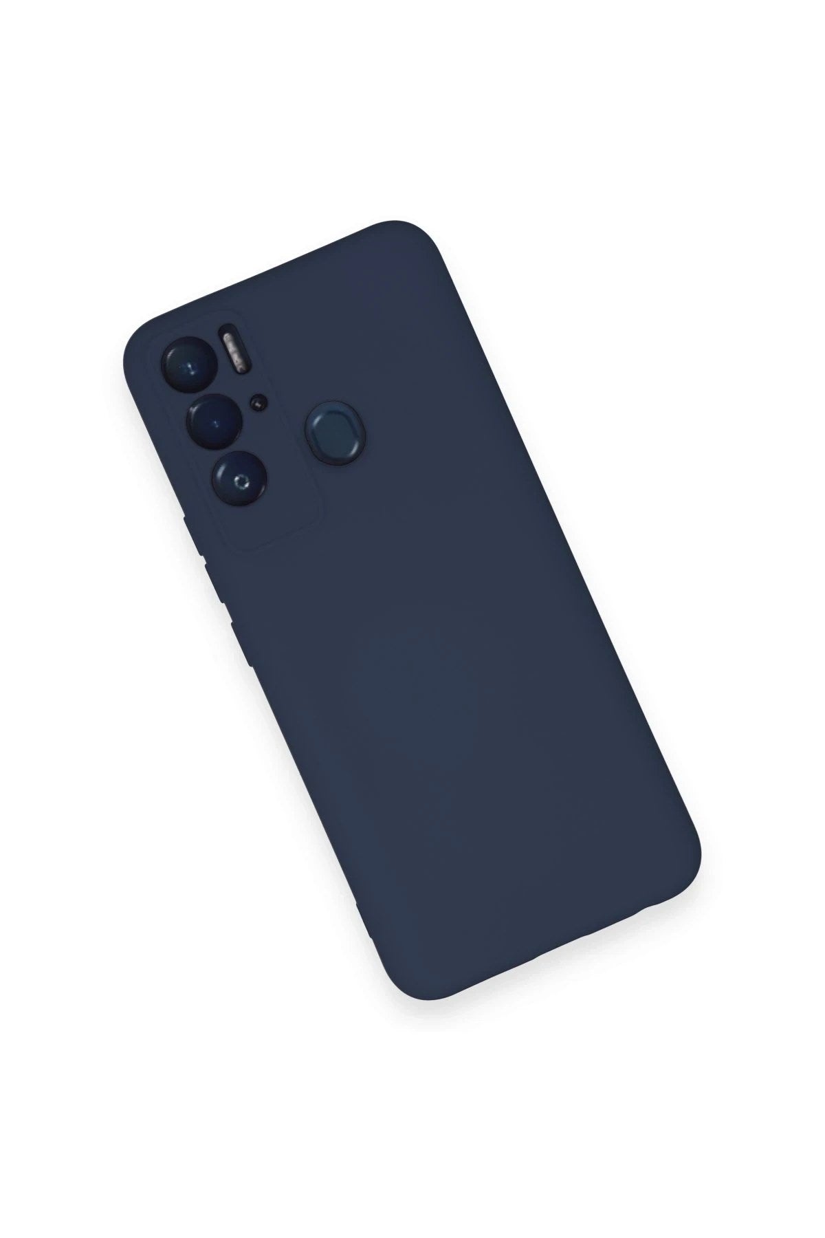 Mey İthalat® Tecno Pova Neo Kılıf Nano içi Kadife Silikon - Lacivert