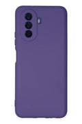 Mey İthalat® Huawei Nova Y70 Kılıf Nano içi Kadife Silikon - Mor