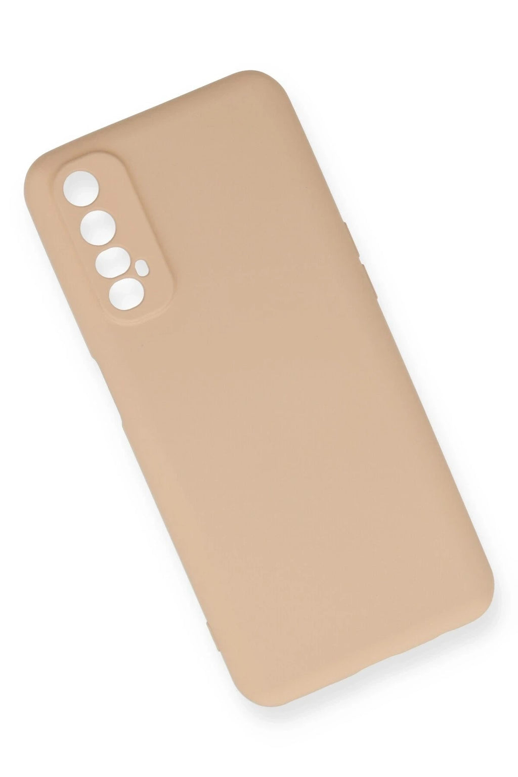 Mey İthalat® Realme 7 Kılıf Nano içi Kadife Silikon - Pudra