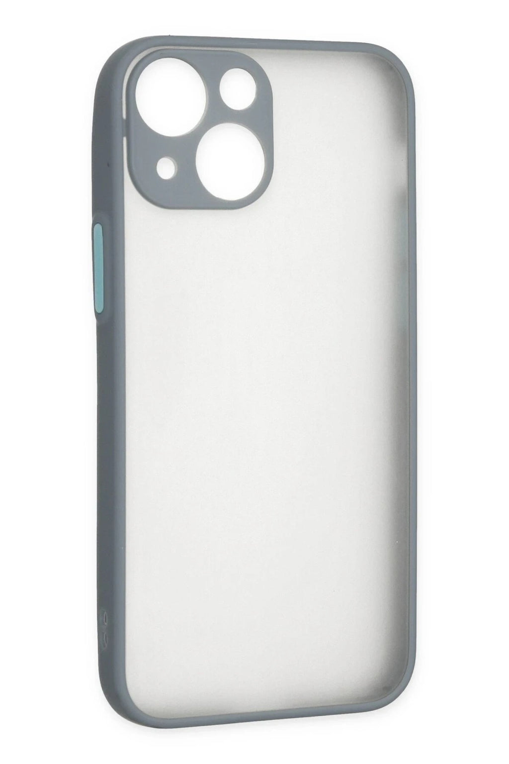 Mey İthalat® iPhone 15 Plus Kılıf Montreal Silikon Kapak - Gri
