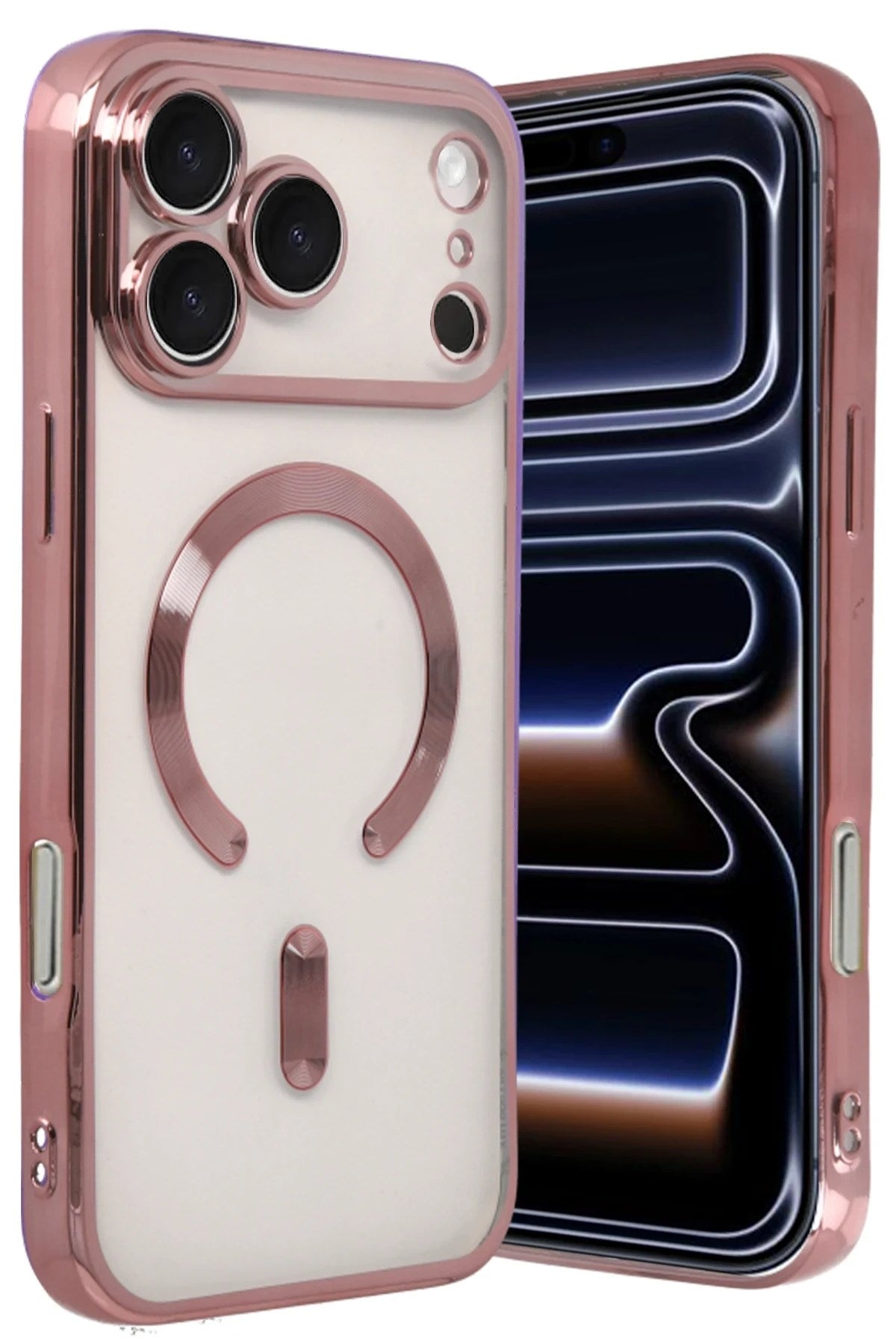 Mey İthalat® iPhone 17 Pro Kross Magneticsafe Kapak - Rose