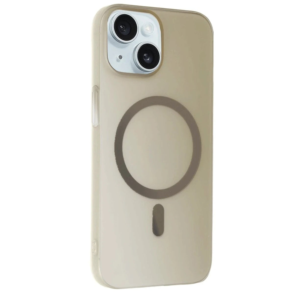 Mey İthalat® iPhone 15 Plus Tuna PC Slim Magsafe Kapak - Titan Gri