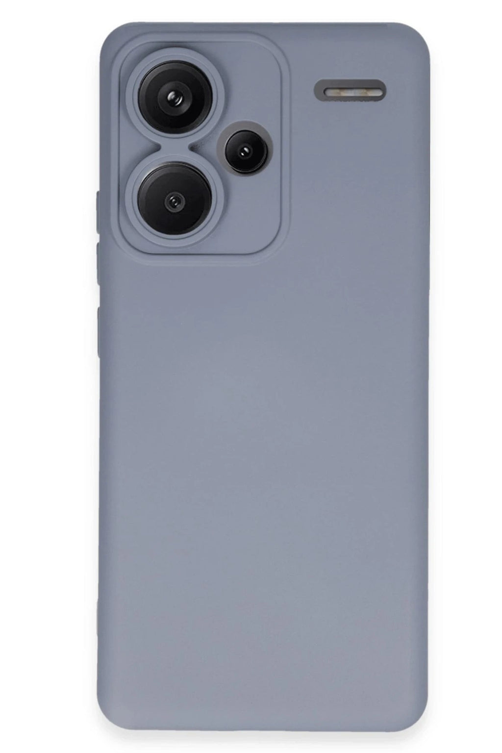 Mey İthalat® Redmi Note 13 Pro Plus Kılıf Nano içi Kadife Silikon - Gri