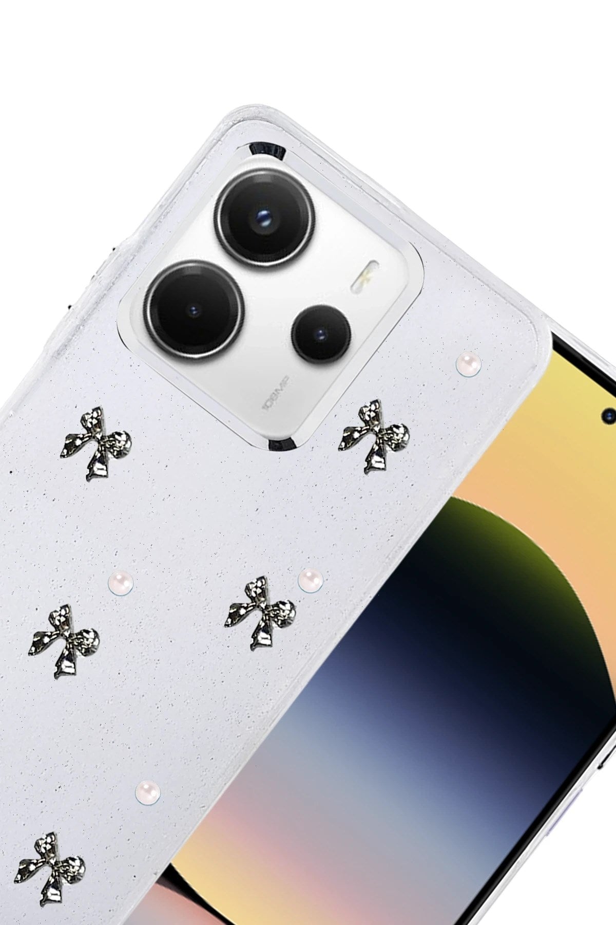 Mey İthalat® Redmi Note 14 4G Fiyonk Desenli Kapak - Desen 8